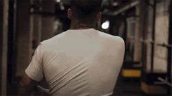 Muscular Back Body Stephen James GIF