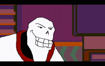 Mushroom And Man With Top Hat Says Heh Heh GIF