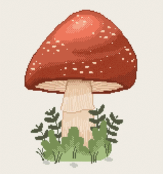Mushroom Cartoon Plants GIF