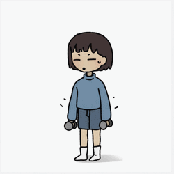 Mushroom Cloud Exercise GIF