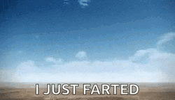 Mushroom Cloud Just Farted GIF
