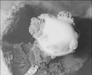 Mushroom Cloud View From Outer Space GIF
