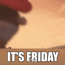 Mushroom Happy Friday Meme GIF