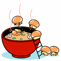Mushroom Hot Soup Ladder
