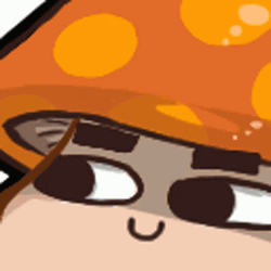 Mushroom Wink Funny Eyebrows GIF