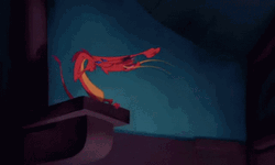 Mushu Tries To Blow Fire GIF