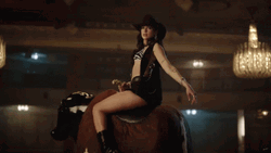 Music Video Love Again Dua Lipa Girl On Top Cow Girl  GIF