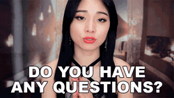 Musical Artist Tingting ASMR Any Questions  GIF