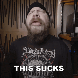 Musician And Youtuber Ryan Fluff Bruce This Sucks  GIF