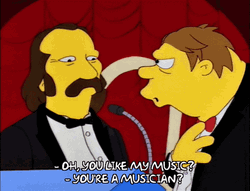 Musician Homer Meme GIF