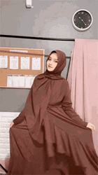 Muslim Girl Posing