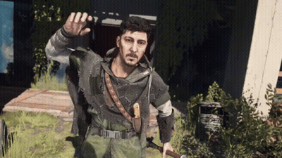 Mustache Man Held Get Ready For A Surprise GIF