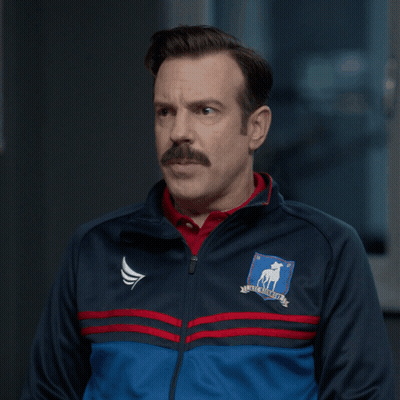Mustache Man Jacket Saying Why's It Smell Like My Nana's House GIF