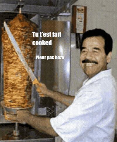 Mustached Man In Suit Making Funny Face GIF