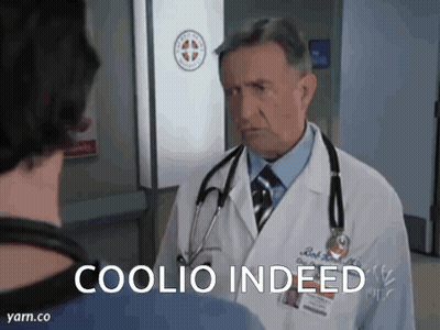 Mustached Man Making Funny Face And Pointing GIF