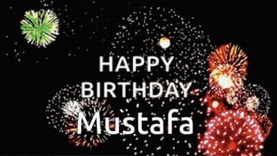Mustafa Sahinler Glowing Triangle Poster GIF