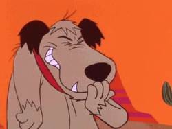Muttley Mischievous Giggles Cartoon Dog GIF