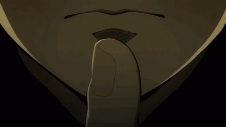Muzan Kibutsuji Demon Slayer Finger  GIF