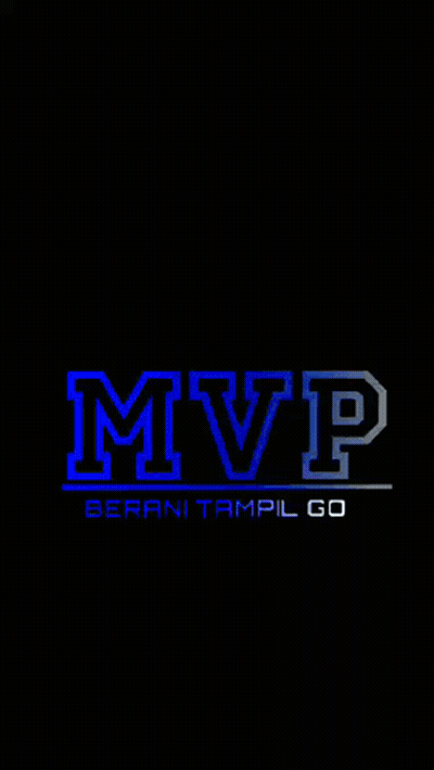 MVP Logo In Blue And White GIF