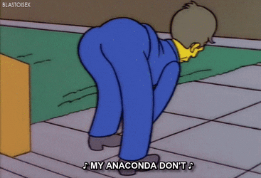 My Anaconda Don't Dancing GIF