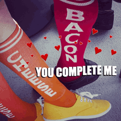My Bacon And Cheese You Complete Me GIF