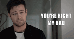 My Bad Tyler Hynes GIF