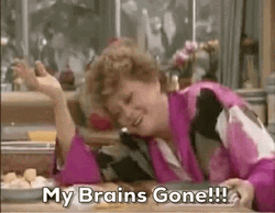 My Brains Gone Losing My Mind GIF