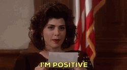 My Cousin Vinny Marisa Tomei I'm Positive GIF