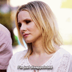 My Disappointment Is Immeasurable Blonde Girl GIF