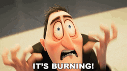 My Eyes Its Burning Dracula GIF