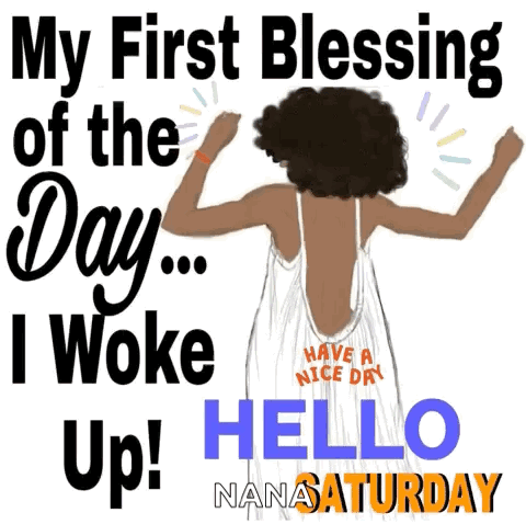 My First Blessing Of The Day I Woke Up GIF