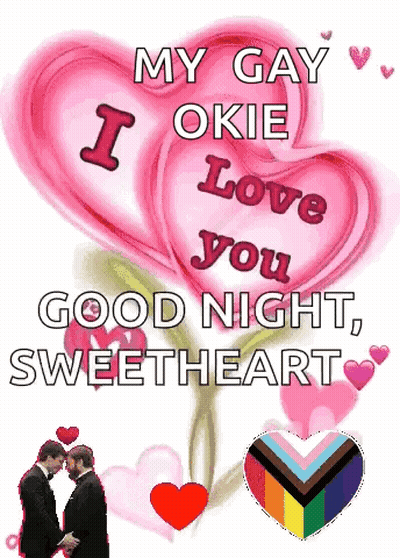 My Gay Okie Love You Goodnight Poster GIF