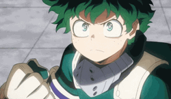 My Hero Academia Deku Green Lightning GIF
