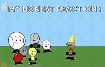 My Honest Reaction Cartoon Characters GIF