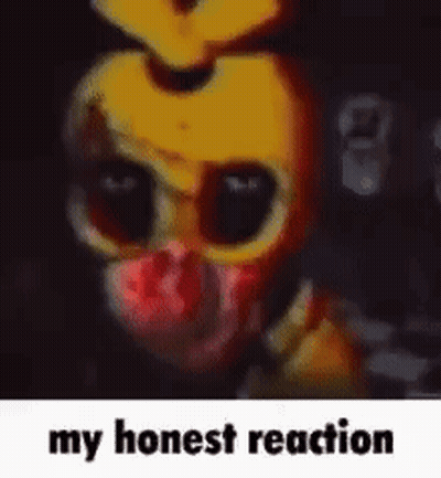 My Honest Reaction Cartoon GIF