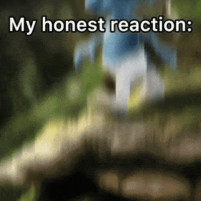 My Honest Reaction GIF