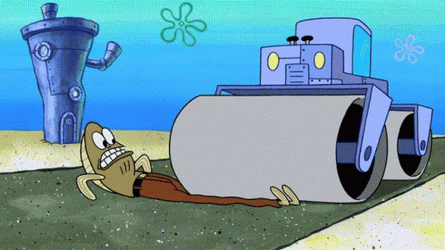 My Leg Fred The Fish Ran Over GIF