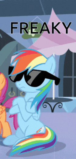 My Little Pony Rainbow Dash GIF