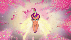 My Little Pony Sunny Starscout Flying Gold Wings