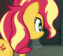 My Little Pony Sunset Shimmer Annoyed Face Reaction