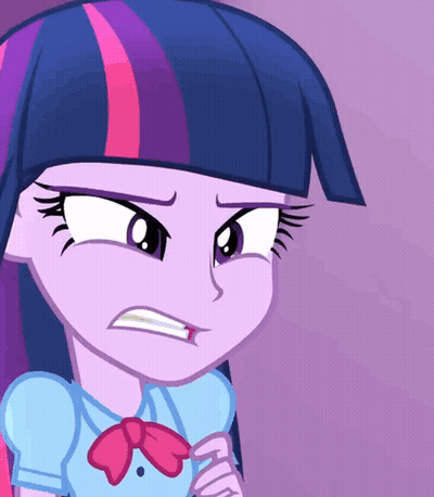My Little Pony Twilight Sparkle Funny Face GIF