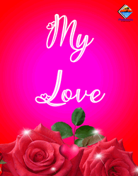 My Love Different Text GIF