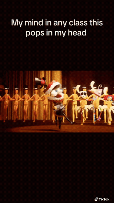My Mind In Math Class GIF