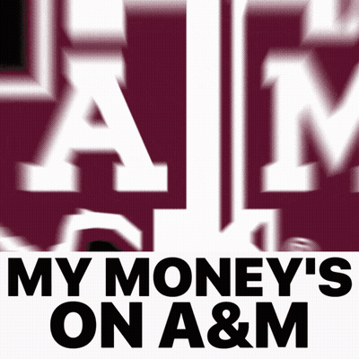 My Money On A & M Sign GIF