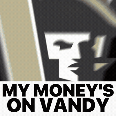 My Money's On Vandy Poster With Man's Face GIF
