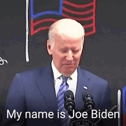 My Name Is Joe Biden Ice Cream Lover GIF