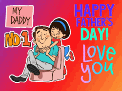 My Papi Father's Day GIF