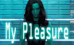 My Pleasure By A Guardians Of The Galaxy Cast GIF
