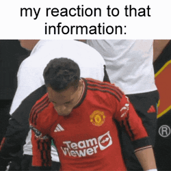 My Reaction To That Information Antony GIF