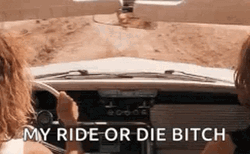 My Ride Or Die Thelma And Louise Vintage GIF